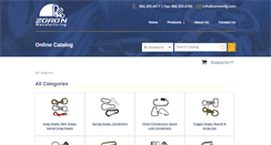 Desktop Screenshot of fastener-hardware.zoronmfg.com